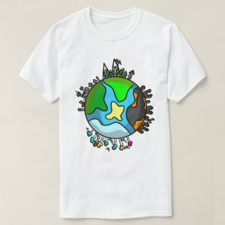 T-shirt Imaginaire Globe
