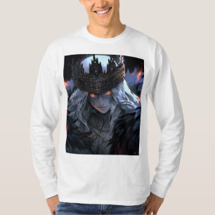 T-shirt Imaginaire gothique foncé Anime