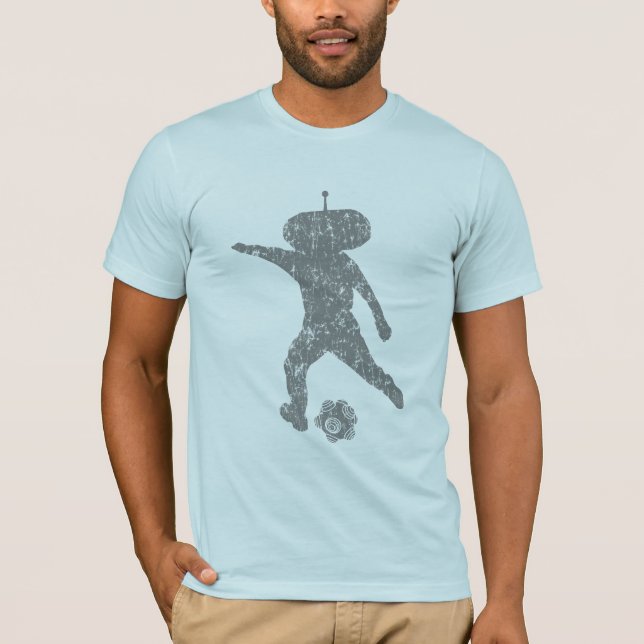 T-shirt Imaginaire japonais du football - gris (Devant)
