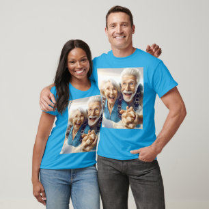 T-shirt Imaginaire Mignonne deux personnes Skydiving