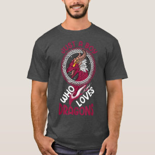 T-shirt Imaginaire Nordic Gaming Roleplay Just a Boy Who L