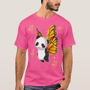 T-shirt Imaginaire Papillon Panda Ours Magique Cute Animal