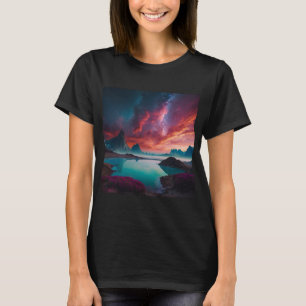 T-shirt Imaginaire Paysage Design - Surreal Dreamlike Art