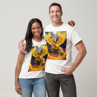 T-shirt Imaginaire Pegasus Golden