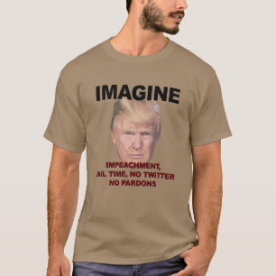 T-shirt Imaginez La Perpétuité, La Prison, Pas Twitter, Pa