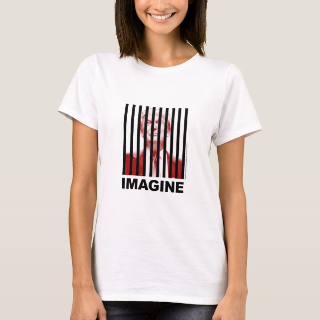 T-shirt Imaginez Trump derrière les barreaux (Devant)