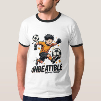 T-shirt Imbattable et Invincible – Affirmation audacieuse 