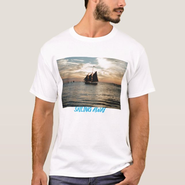 T-SHIRT IMG0, SAILING AWAY (Devant)