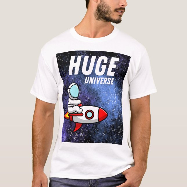T-SHIRT IMMENSE UNIVERS (Devant)