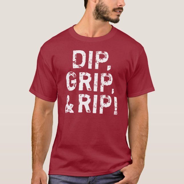 T-shirt Immersion, poignée, et déchirure ! (Devant)