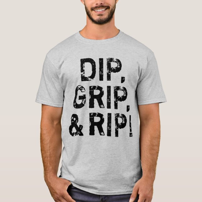 T-shirt Immersion, poignée, et déchirure ! (Devant)
