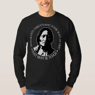 T-shirt Immigrants Menaçant Votre Mode De Vie Autochtone