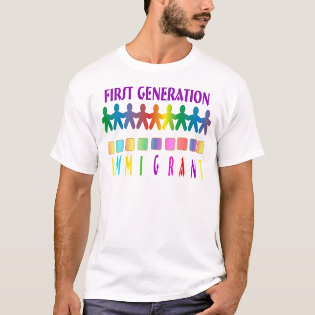 T-shirt Immigré de première génération (Devant)