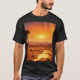 T-shirt Impact cosmique - Tee de douche en métal de style