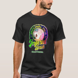 T-shirt Imperial Beach Surf Imperial Pier Surfer Califo