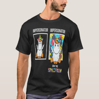 T-shirt Impersonator Personnes Avec Autisme Puzzle Licorne
