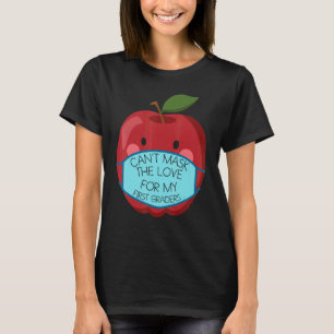 T-shirt Impossible de cacher l'amour pour mon professeur d