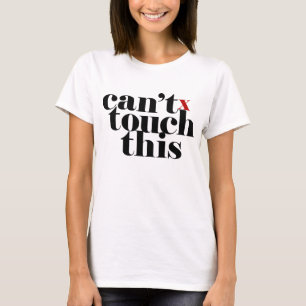 T-shirt Impossible de toucher ceci
