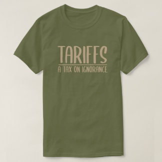 T-shirt Impôt sur les ignorants