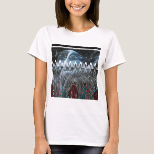 T-shirt Impression artistique Abstraite remarquable