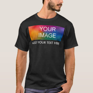 T-shirt Impression avant personnalisée Ajouter votre texte