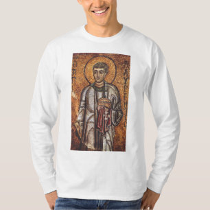 T-shirt Impression d'art mosaïque orthodoxe Saint Laurent