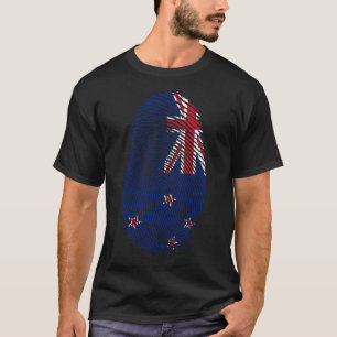 T-shirt Impression de doigt - Nouvelle-Zélande