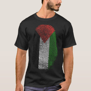T-shirt Impression de doigt - Palestine