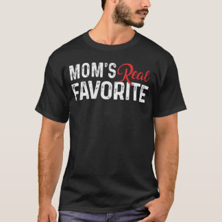 T-shirt Impression Enfant Favori De Maman Enfant Favori Ri