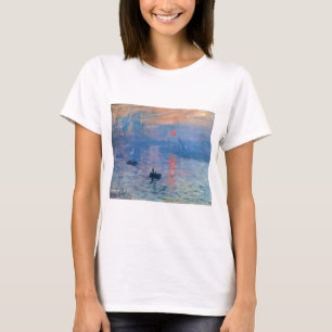 T-shirt Impression, lever de soleil, Claude Monet