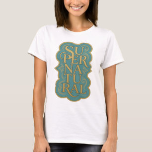 T-shirt Impression Or en SUPER NATUREL