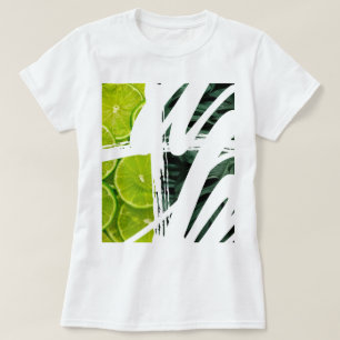 T-shirt Impression verte pétillante