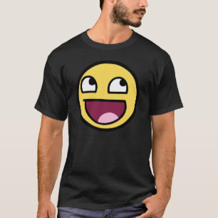T-shirt impressionnant de visage