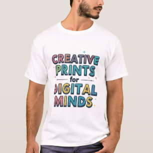 T-shirt Impressions créatives pour esprits numériques Arti