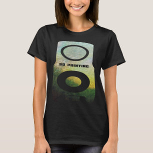 T-shirt Imprimante 3D - illustration de bout chaud 1