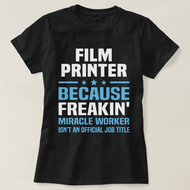 T-shirt imprimante film (Design devant)