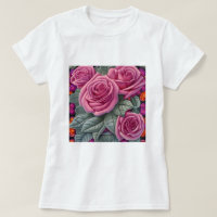 Imprimante magnifique pastel victorien rose rose