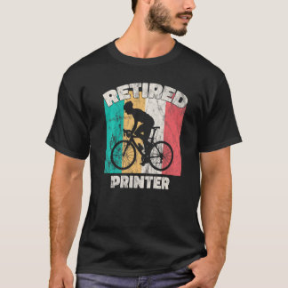 T-shirt Imprimante retraitée