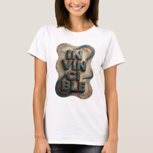 T-shirt Imprimé Bleu INVINCIBLE Ludique