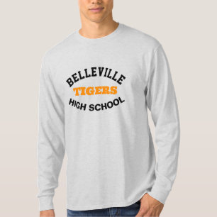 T-shirt imprimé du lycée de Belleville
