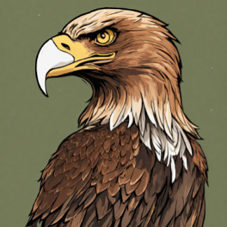 T-shirt imprimé Golden Eagle Majesty