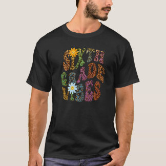 T-shirt Imprimé léopard VIBES DE SIXIÈME Professeur Paix A