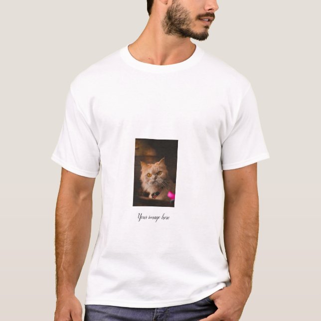 T-shirt Imprimé personnalisé avant (Devant)