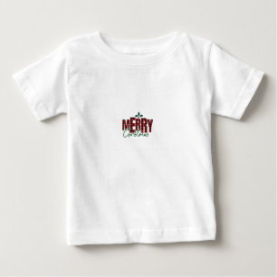 T-shirt imprimé pour bébé "Joyeux Noël" -