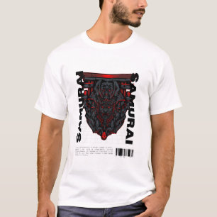 T-shirt imprimé samouraï