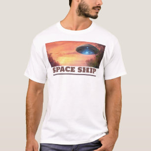T-shirt imprimé Space Ship