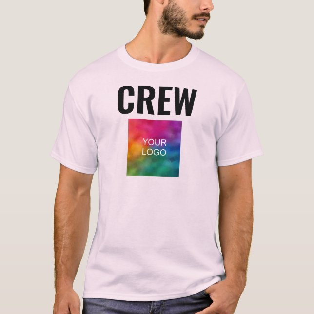 T-shirt Imprimer à double face Pale Rose Mens Personnel d' (Devant)