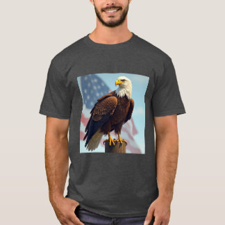 T-shirt Imprimer Aigle Majestic