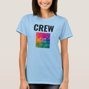 T-shirt Imprimer l'avant et l'arrière Personnel d'équipage