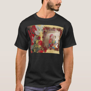 T-shirt Imprimer mariage Doll Portrait Graphique